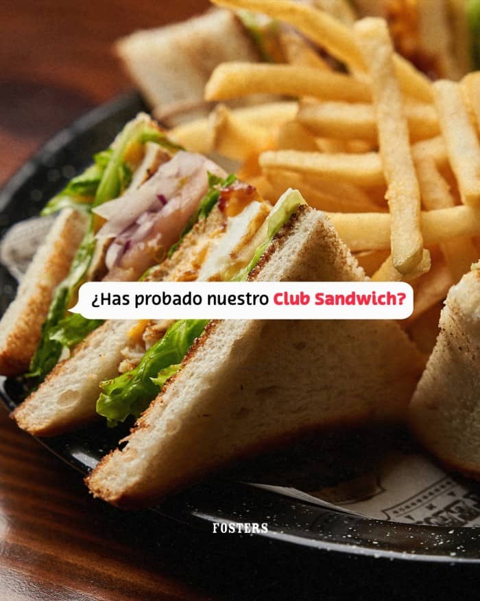 Mejor Sandwich Club House - Fosters Panama