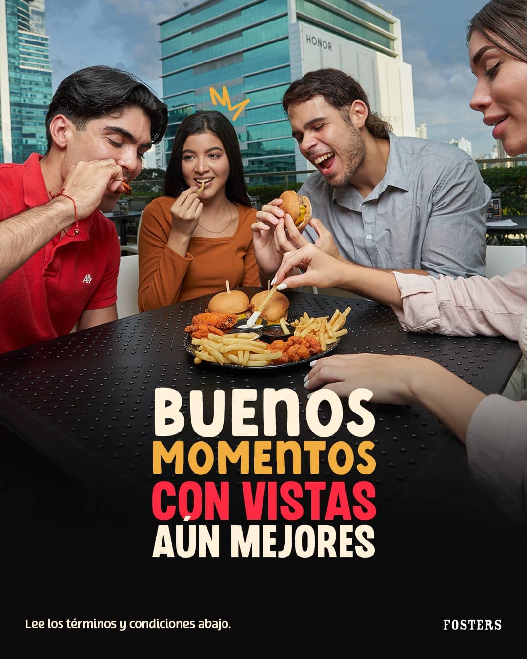 Restaurant de Hamburguesas para Compartir con Amigos y Familia - Fosters Panama
