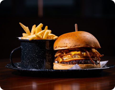 Trufada burger- menu fosters panama