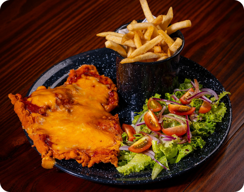 Milanesa de Pollo Napolitana